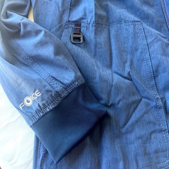 Carhartt Womens Jacket Blue Force Cross Flex Bomber Coat Full Zip Size XL - Picture 7 of 11